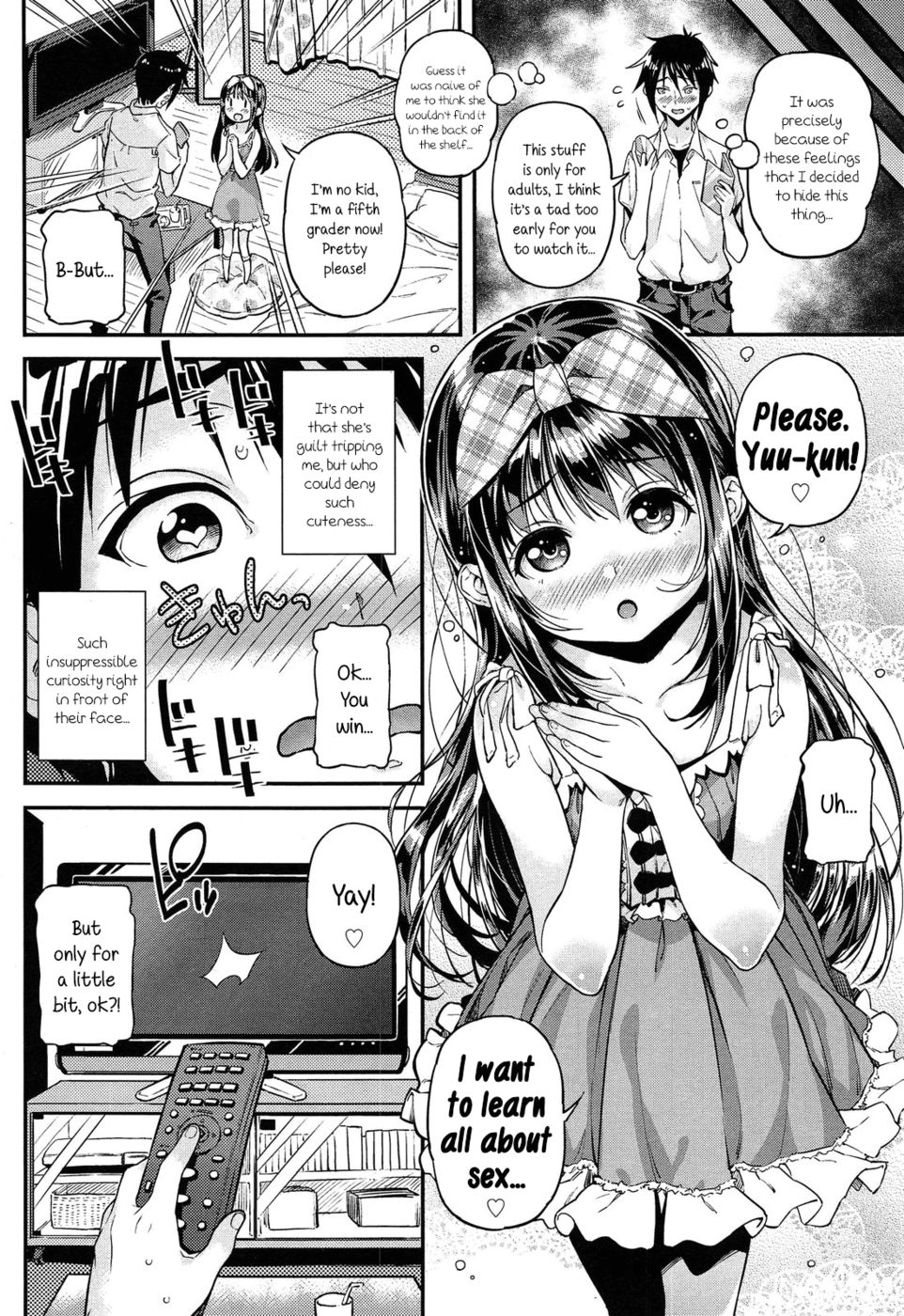 Hentai Manga Comic-Let's watch it together!-Read-4